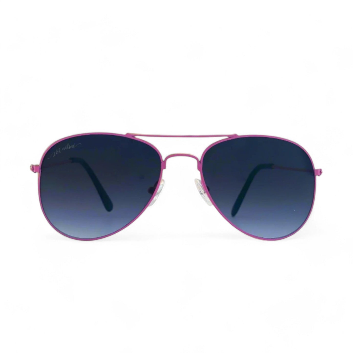 Babiators Toddler Pink Frames Reflective Black Lenses Sunglasses
